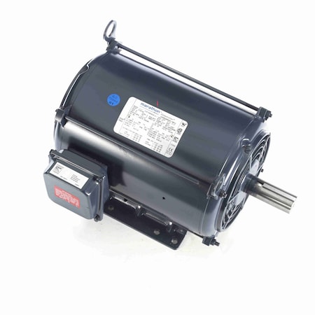 Marathon General Purpose Motor, 10 HP, 3 Ph, 60 Hz, 208-230/460 V, 1800 RPM, 215T Frame, DP GT0019A-P